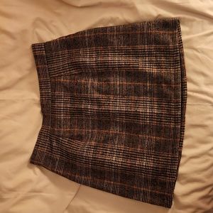 Plaid Mini Skirt
